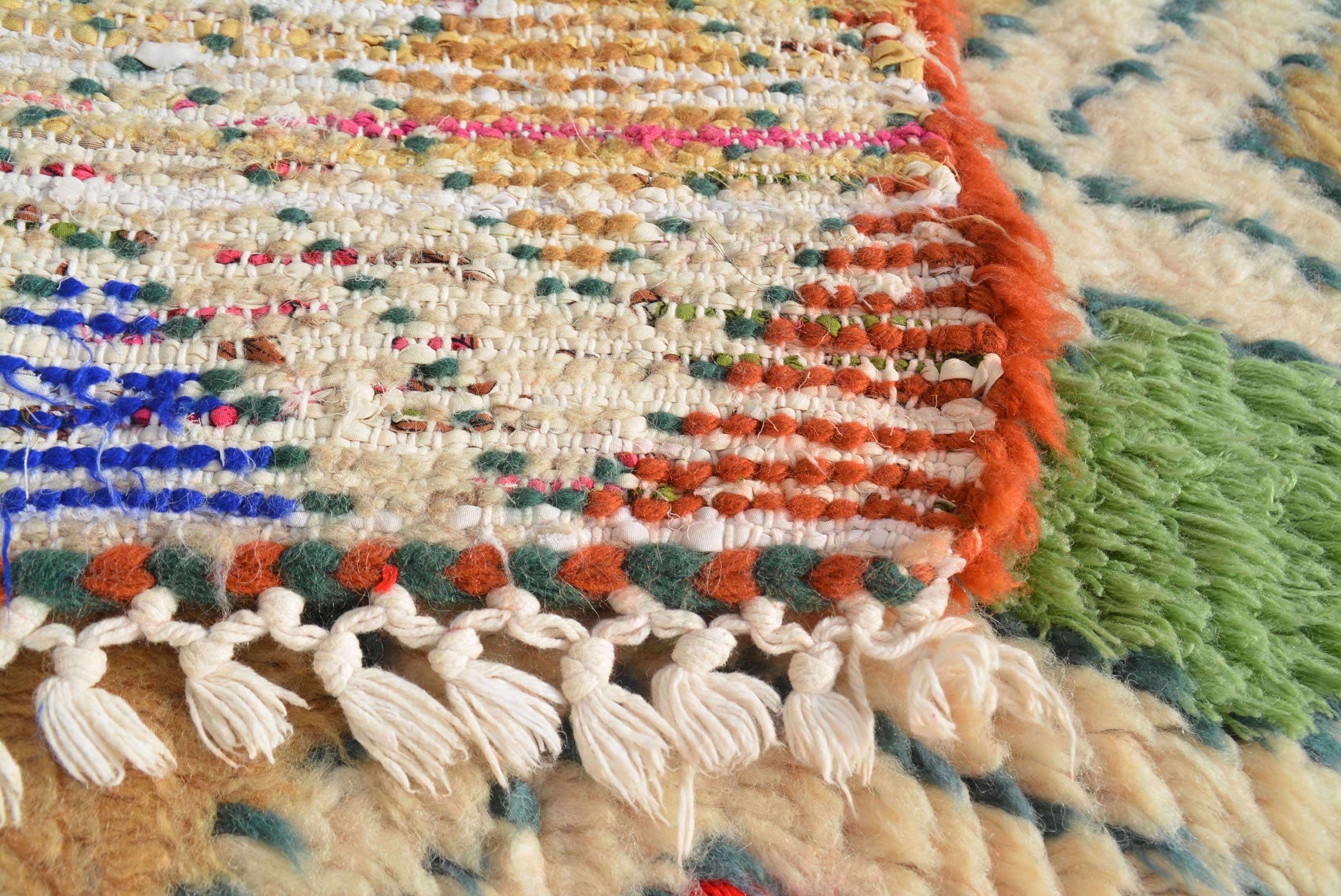 Vintage Moroccan Rug Mid Century Modern Faded Vintage Rugs | Vintage Moroccan Rug | Illuminate Collective illuminate collective 