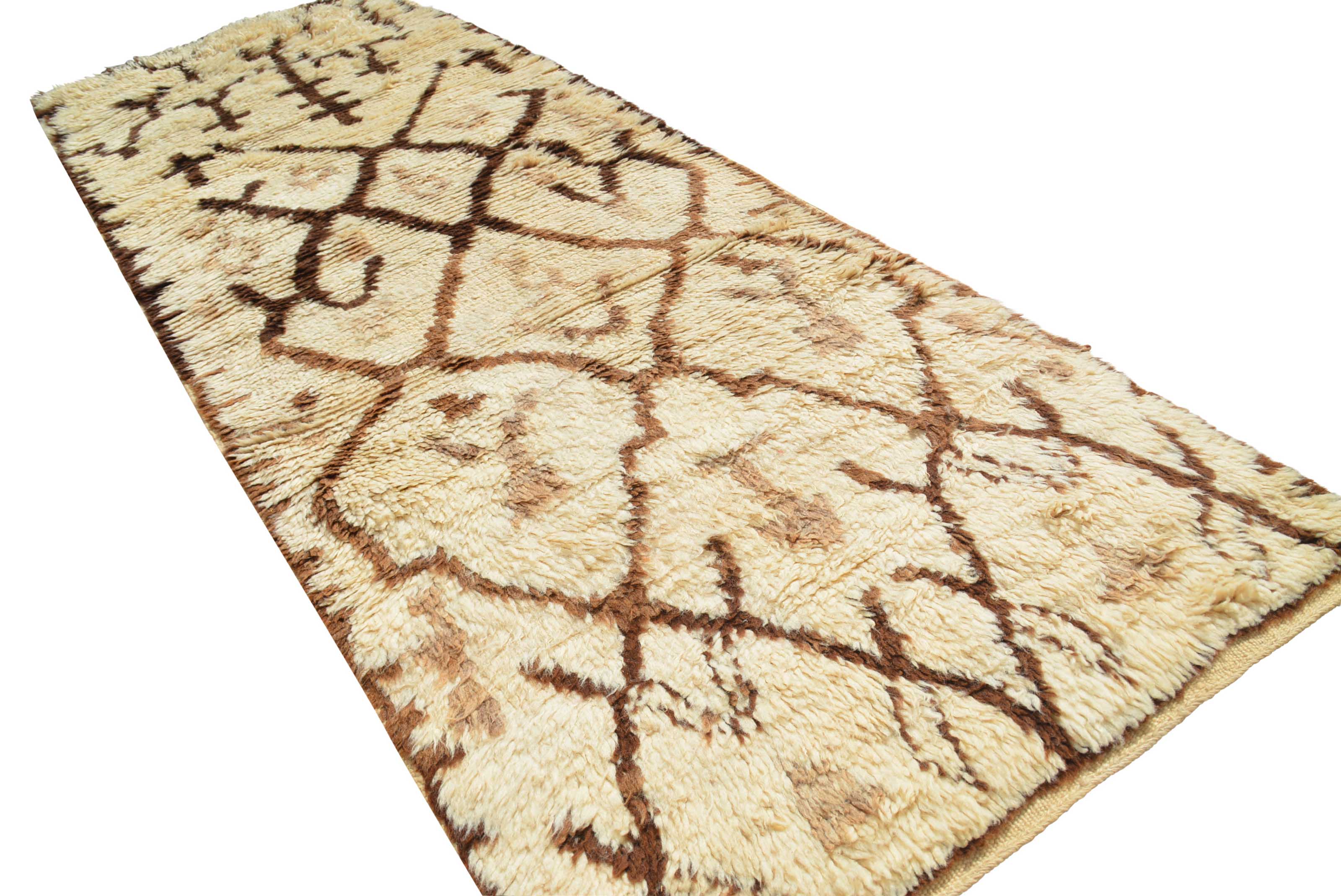 Vintage Moroccan Rug Mid Century Modern Rugs | Vintage Retro Moroccan Rug | Illuminate Collective illuminate collective 