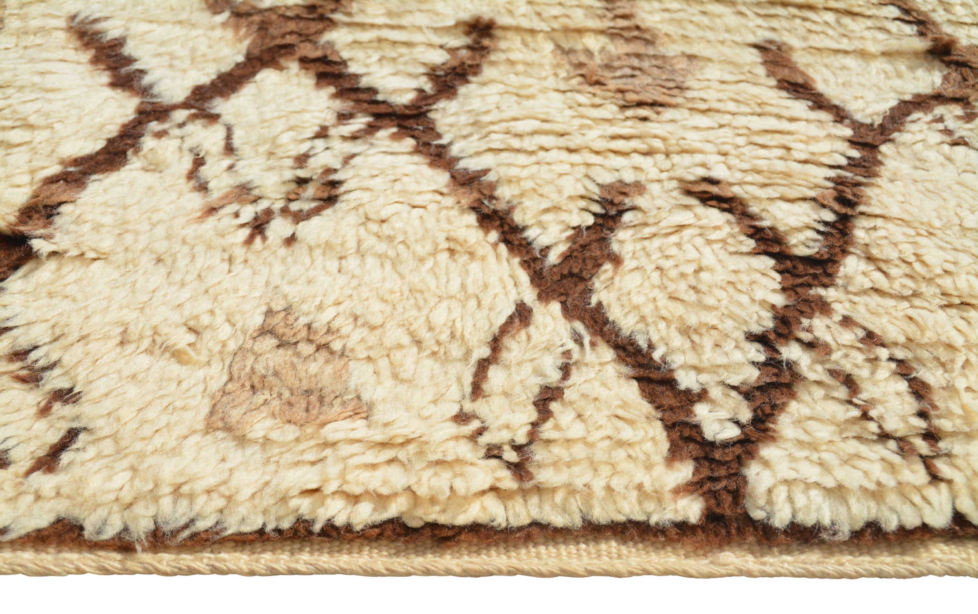 Vintage Moroccan Rug Mid Century Modern Rugs | Vintage Retro Moroccan Rug | Illuminate Collective illuminate collective 