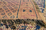 Vintage Moroccan Rug Navy Blue And Brown Area Rugs | Vintage Rug  Illuminate Collective