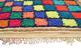 Vintage Moroccan Rug Orange And Pink Rug | Vintage Area Rugs illuminate collective 