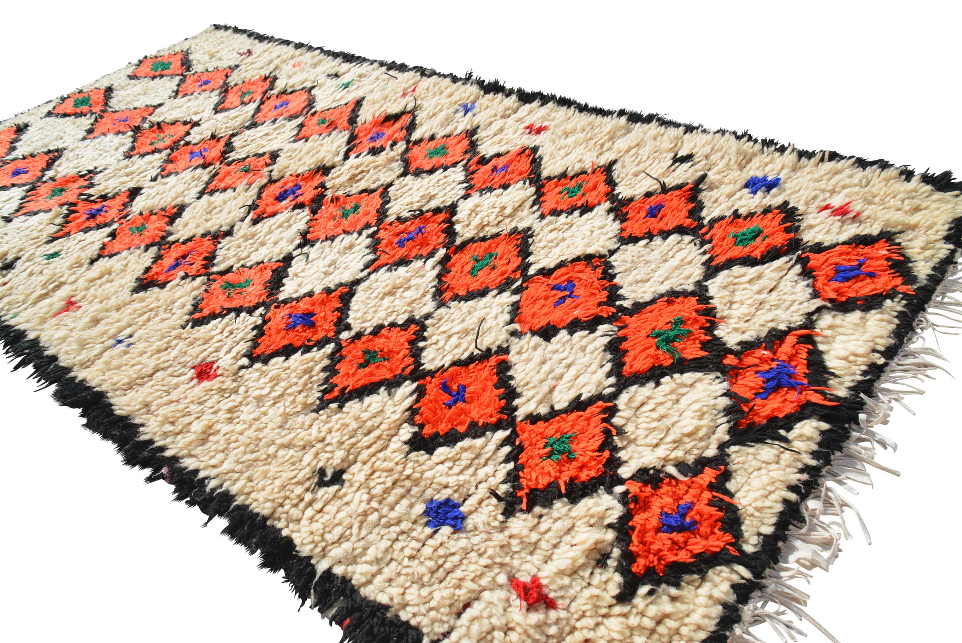 Vintage Moroccan Rug Orange Vintage Rug | Vintage Moroccan Rug illuminate collective 