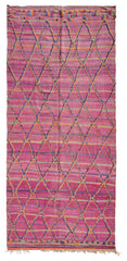 Vintage Moroccan Rug Pink Vintage Rug | Vintage Rug  illuminate collective