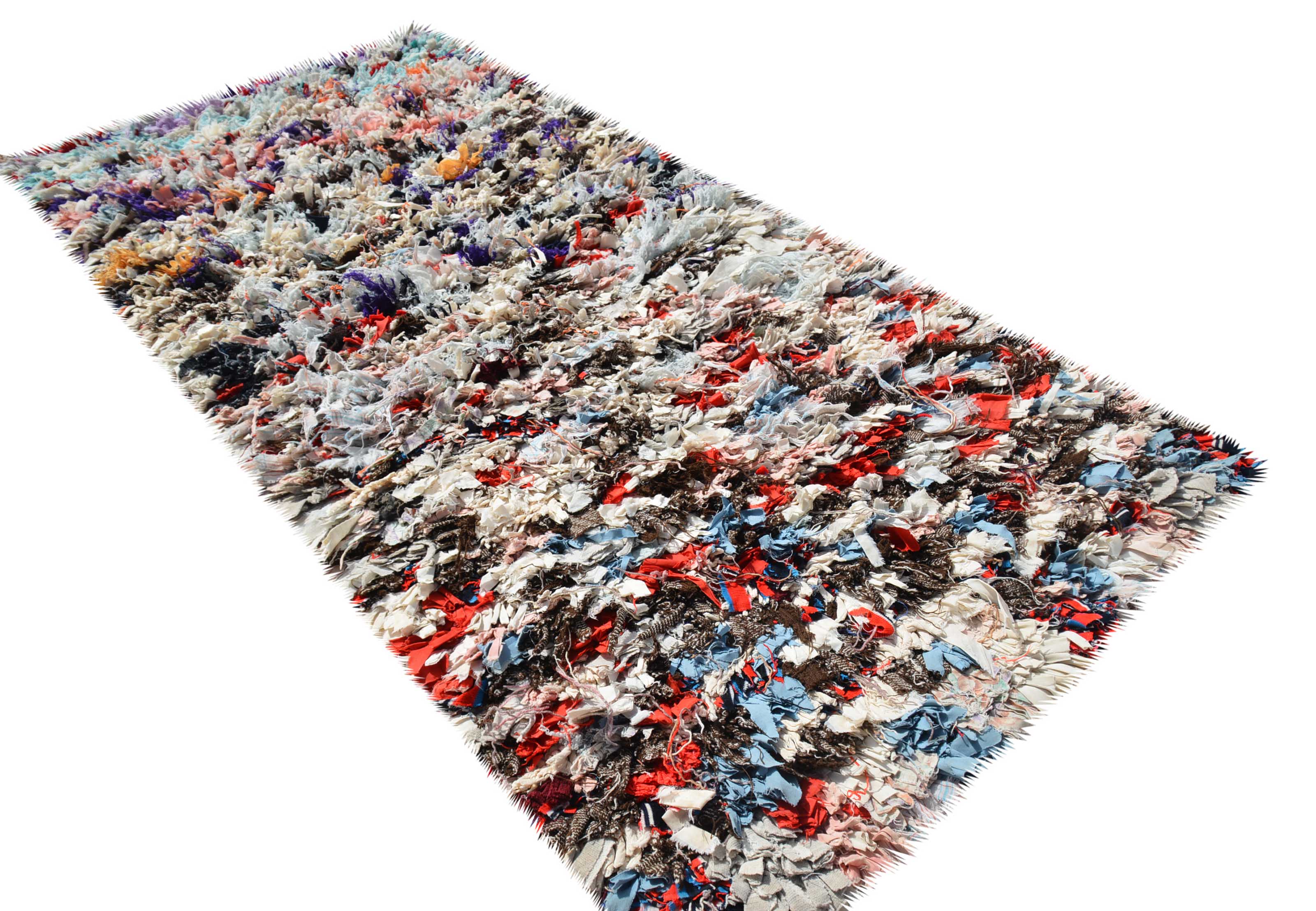 Vintage Moroccan Rug Rag Handmade Vintage Moroccan Rug  Illuminate Collective