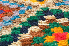 Vintage Moroccan Rug Red And Green Vintage Rug | Vintage Moroccan Rug illuminate collective 