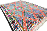 Vintage Moroccan Rug Red And Pink Rug - Vintage Inspired Rugs - Illuminate Collective illuminate collective 