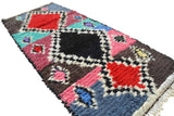Vintage Moroccan Rug Red And Pink Rug | Vintage Moroccan Rug  illuminate collective 