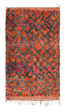 Vintage Moroccan Rug Red And Pink Vintage Moroccan Rug | Illuminate Collective illuminate collective 