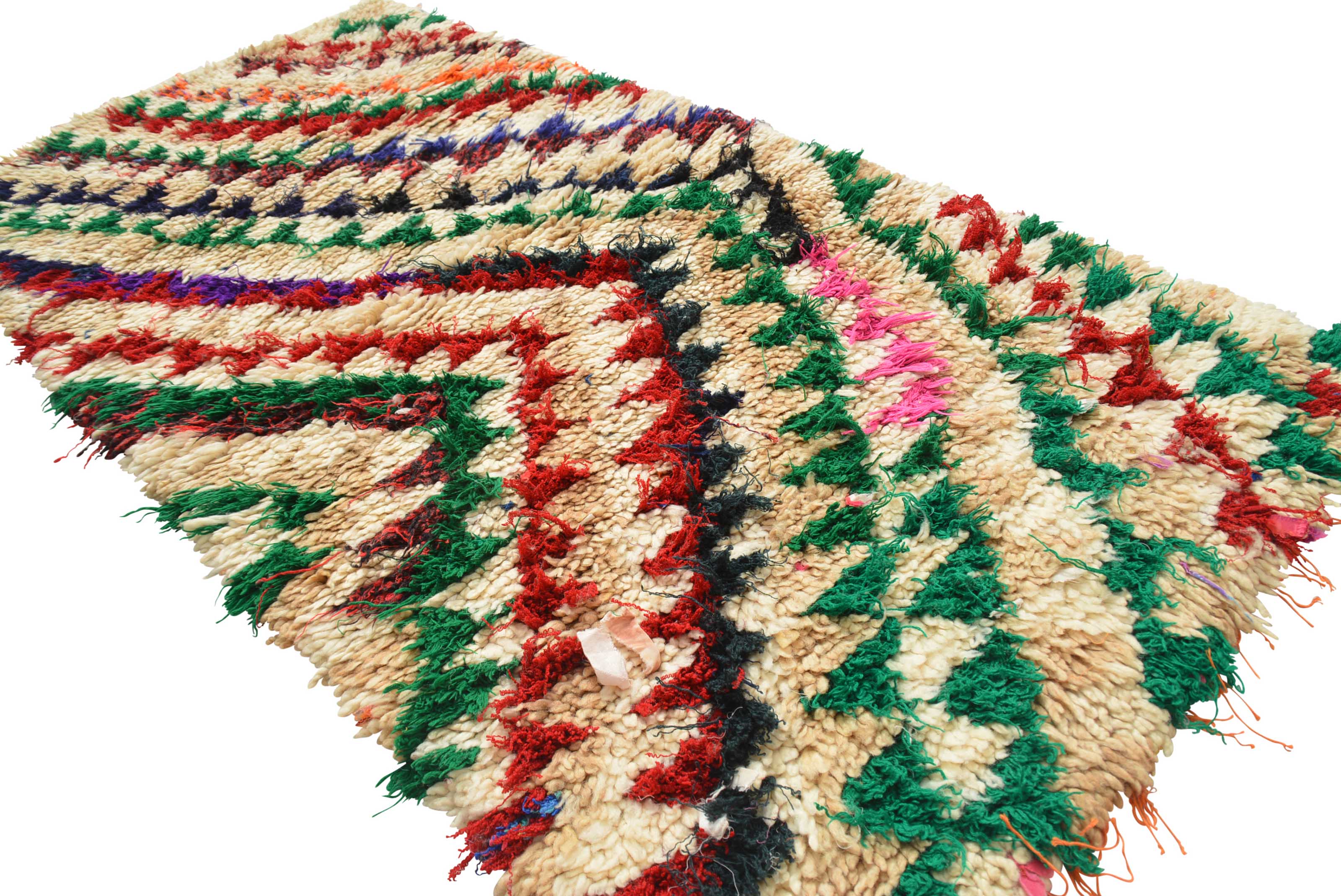 Vintage Moroccan Rug Red And White Moroccan Rugs | Vintage Moroccan Rug | Illuminate Collective illuminate collective 