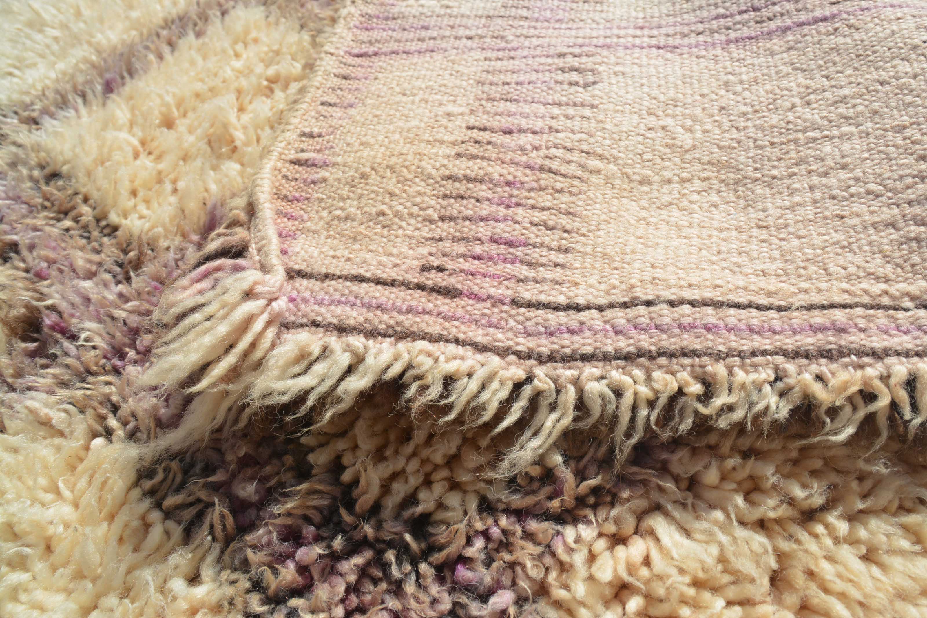Vintage Moroccan Rug Red And White Vintage Rug | Vintage Hooked Rugs | Illuminate Collective illuminate collective 