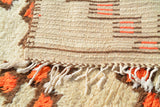 Vintage Moroccan Rug Red And White Vintage Rug | Vintage Moroccan Rug   illuminate collective 