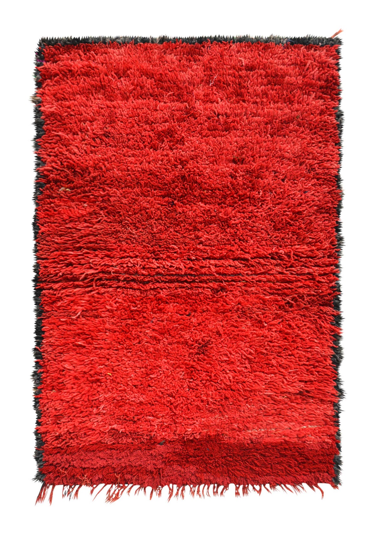 Vintage Moroccan Rug Red Vintage Rug | Black And Red Rugs illuminate collective 