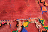 Vintage Moroccan Rug Red Vintage Rug | Pink and Red Rug illuminate collective