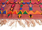 Vintage Moroccan Rug Red Vintage Rug | Pink and Red Rug illuminate collective