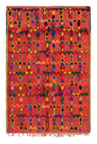 Vintage Moroccan Rug Red Vintage Rug | Pink and Red Rug illuminate collective