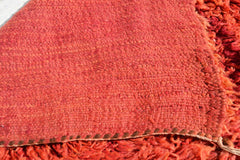 Vintage Moroccan Rug Red Vintage Rug | Pink Vintage Rug Illuminate Collective 