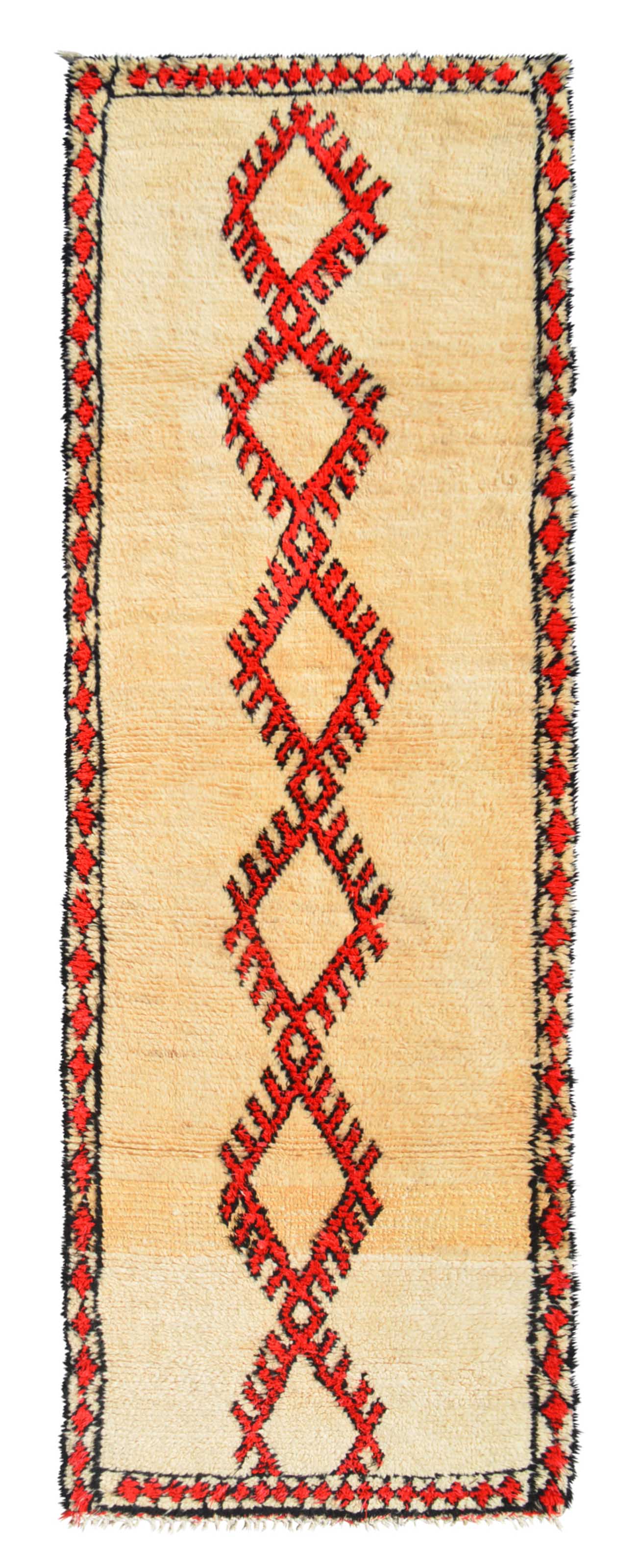 Vintage Moroccan Rug Red Vintage Rug | Vintage Bath Rugs Illuminate Collective