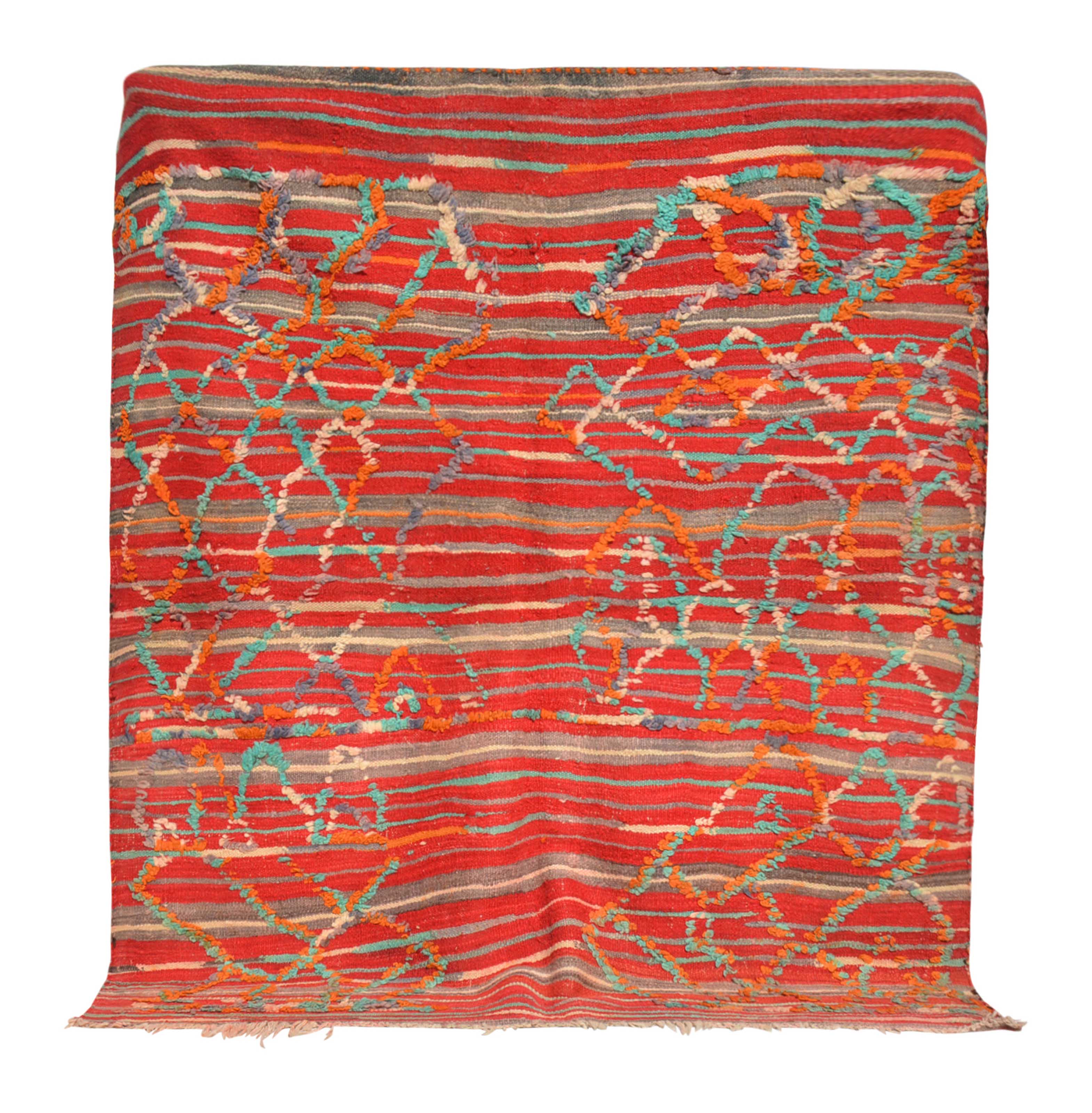 Vintage Moroccan Rug Red Vintage Rug | Vintage Moroccan Rug Collective | Illuminate Collective illuminate collective 