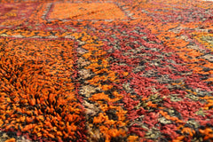 Vintage Moroccan Rug  Red Vintage Rug - Vintage Wool Rugs - Illuminate Collective illuminate collective
