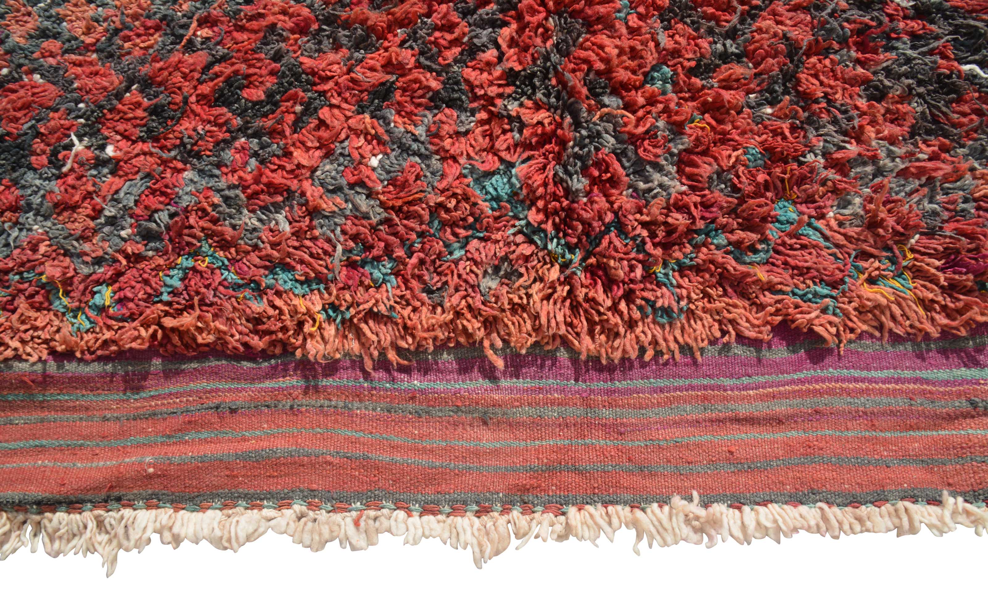 Vintage Moroccan Rug Shop Red and Pink Rug Vintage Moroccan Rug | Illuminate Collective illuminate collective 