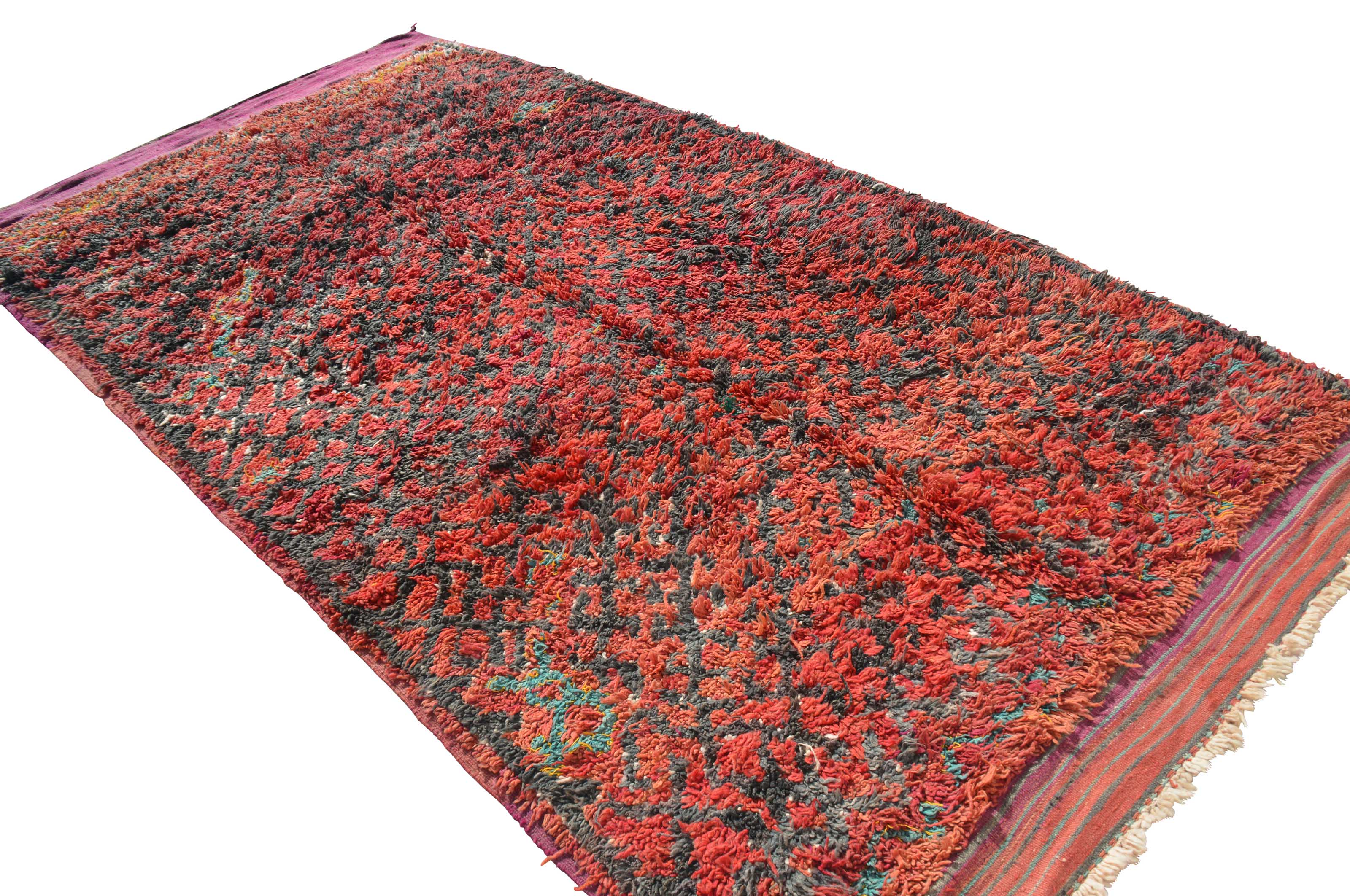 Vintage Moroccan Rug Shop Red and Pink Rug Vintage Moroccan Rug | Illuminate Collective illuminate collective 