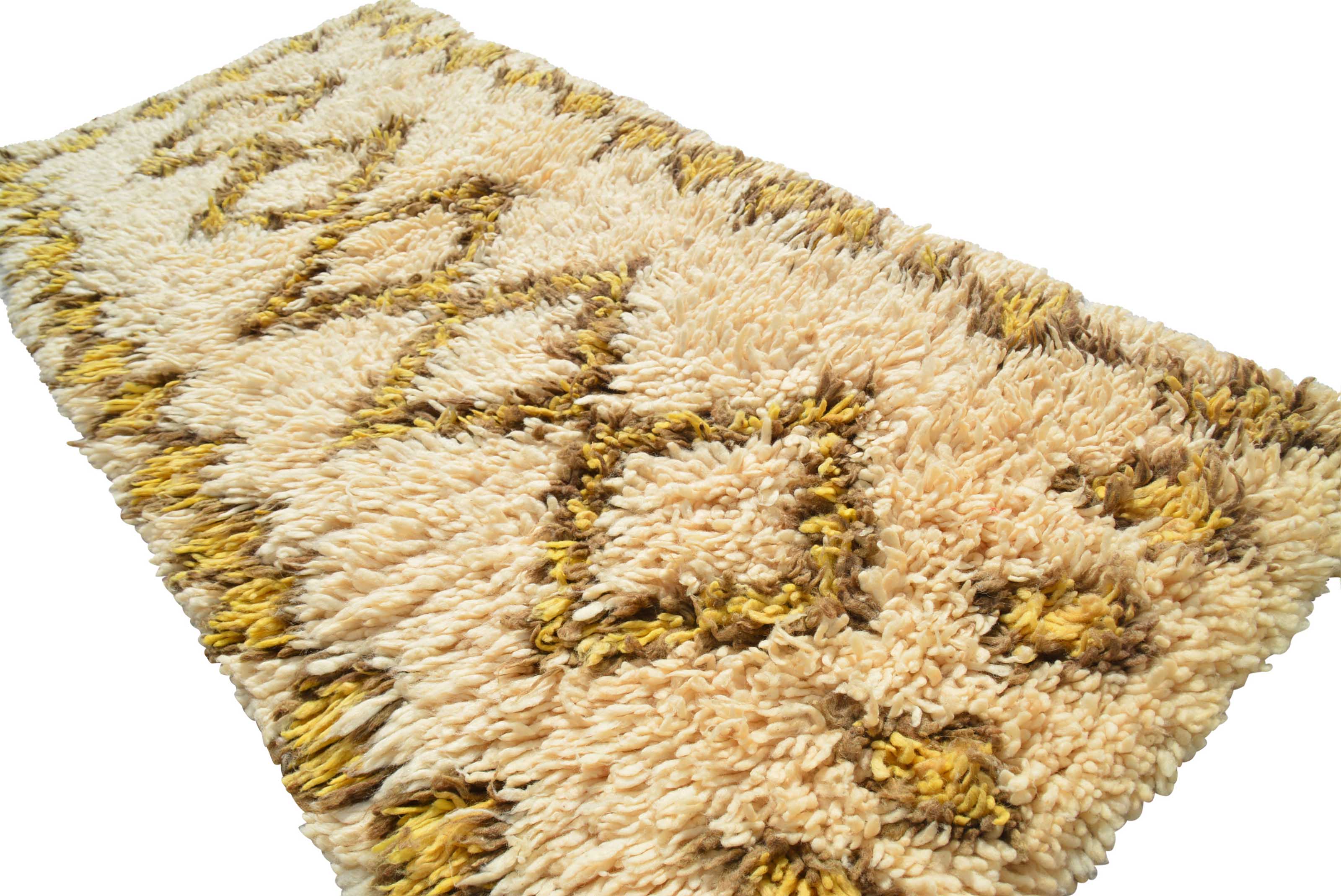 Vintage Moroccan Rug Shop Yellow Vintage Rug | Moroccan Pattern Rug | Illuminate Collective illuminate collective 