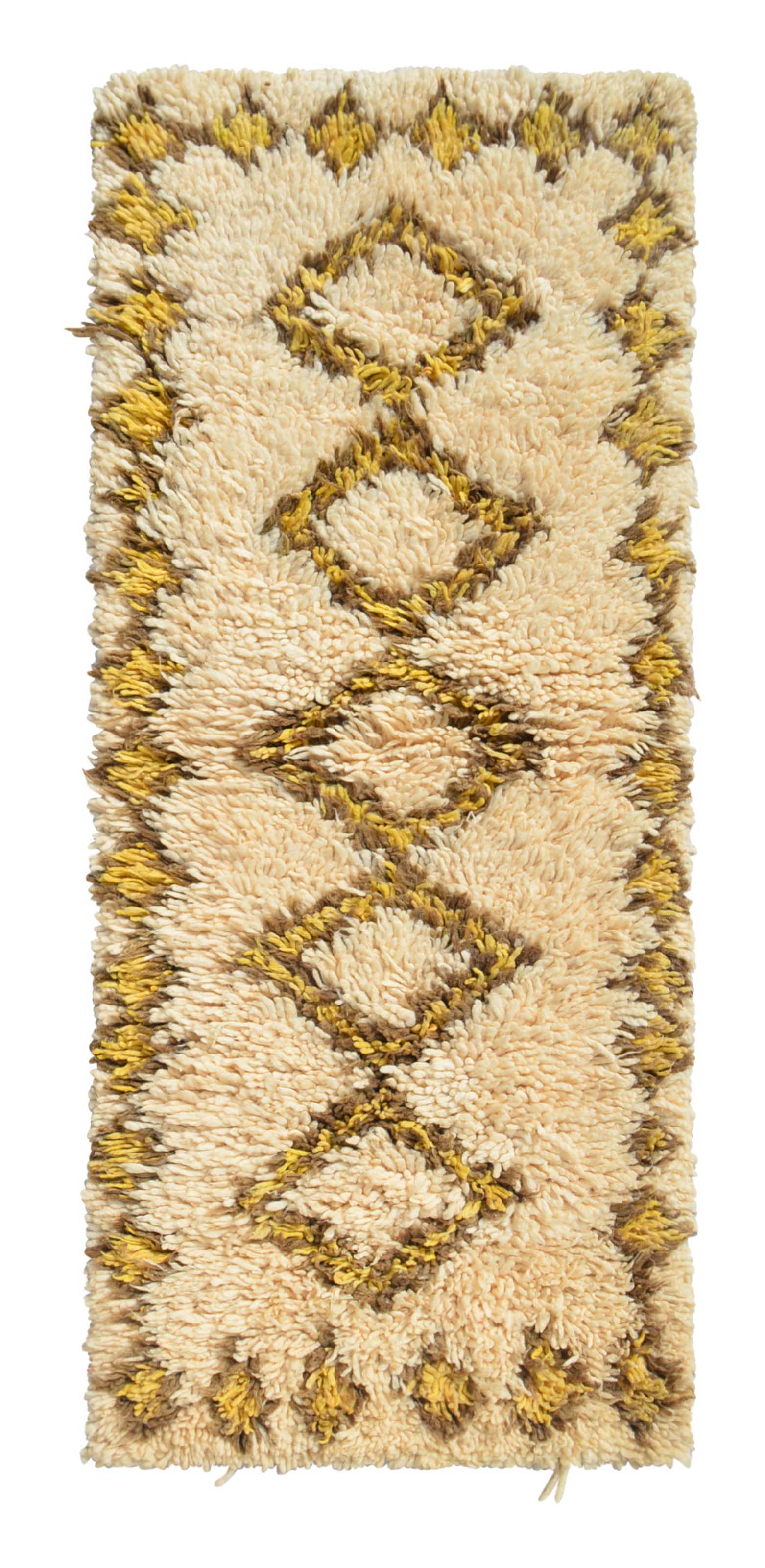 Vintage Moroccan Rug Shop Yellow Vintage Rug | Moroccan Pattern Rug | Illuminate Collective illuminate collective 