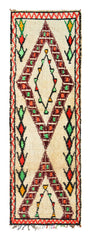 Vintage Moroccan Rug Solo Vintage Rug - 3'1" x 10'3" - 0.94m x 3.12m - Vintage Moroccan Rug illuminate collective 
