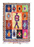 Vintage Moroccan Rug Tangerine Dream Vintage Orange Flatweave Rug - Add a pop of color to your home illuminate collective
