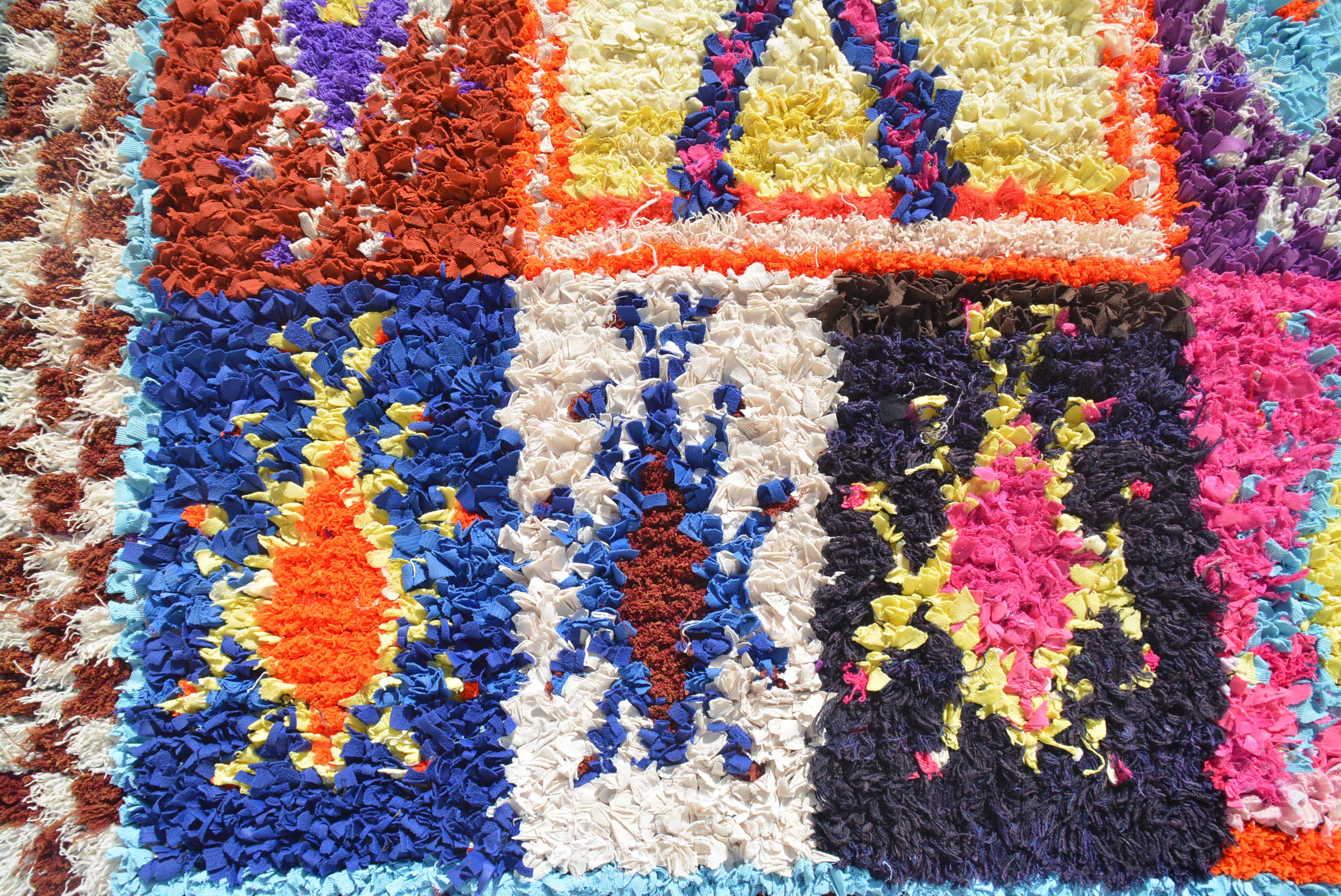 Vintage Moroccan Rug Tangerine Dream Vintage Orange Flatweave Rug - Add a pop of color to your home illuminate collective