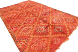 Vintage Moroccan Rug The Vintage Rug Shop - Red Vintage Rug - Illuminate Collective Illuminate Collective