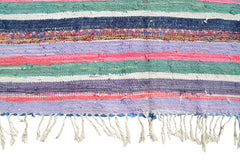 Vintage Moroccan Rug Timeless Texture Vintage Flat Rug - Add a touch of elegance to your home illuminate collective
