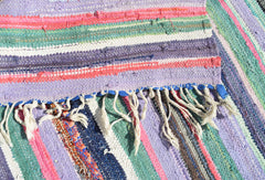 Vintage Moroccan Rug Timeless Texture Vintage Flat Rug - Add a touch of elegance to your home illuminate collective