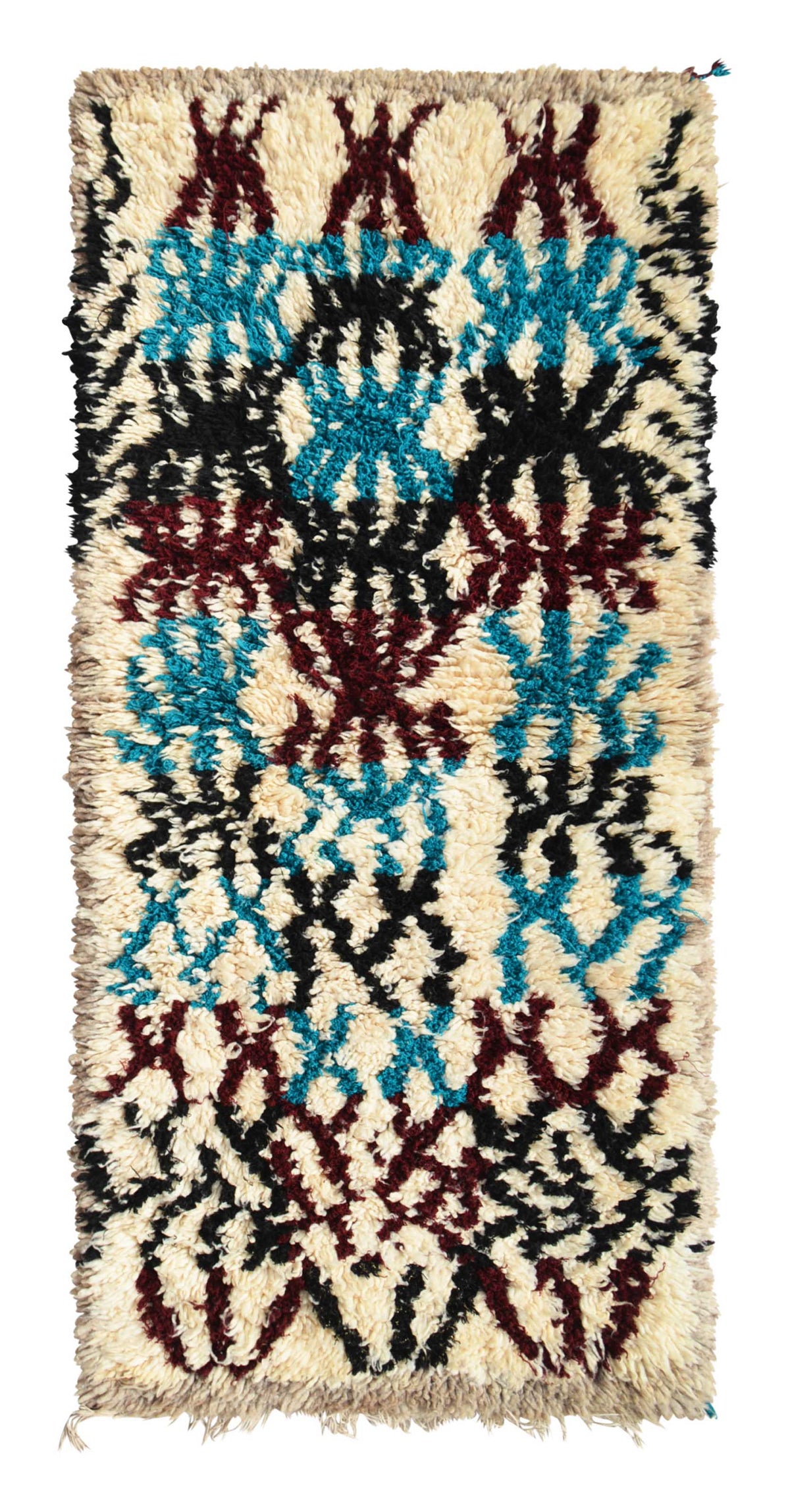 Vintage Moroccan Rug Vintage Area Rugs 8x10 for Sale | Vintage Blue Moroccan Rugs | Illuminate Collective illuminate collective 