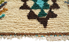 Vintage Moroccan Rug Vintage Art Deco Rugs | Vintage Bath Moroccan Style Rug | Illuminate Collective illuminate collective 
