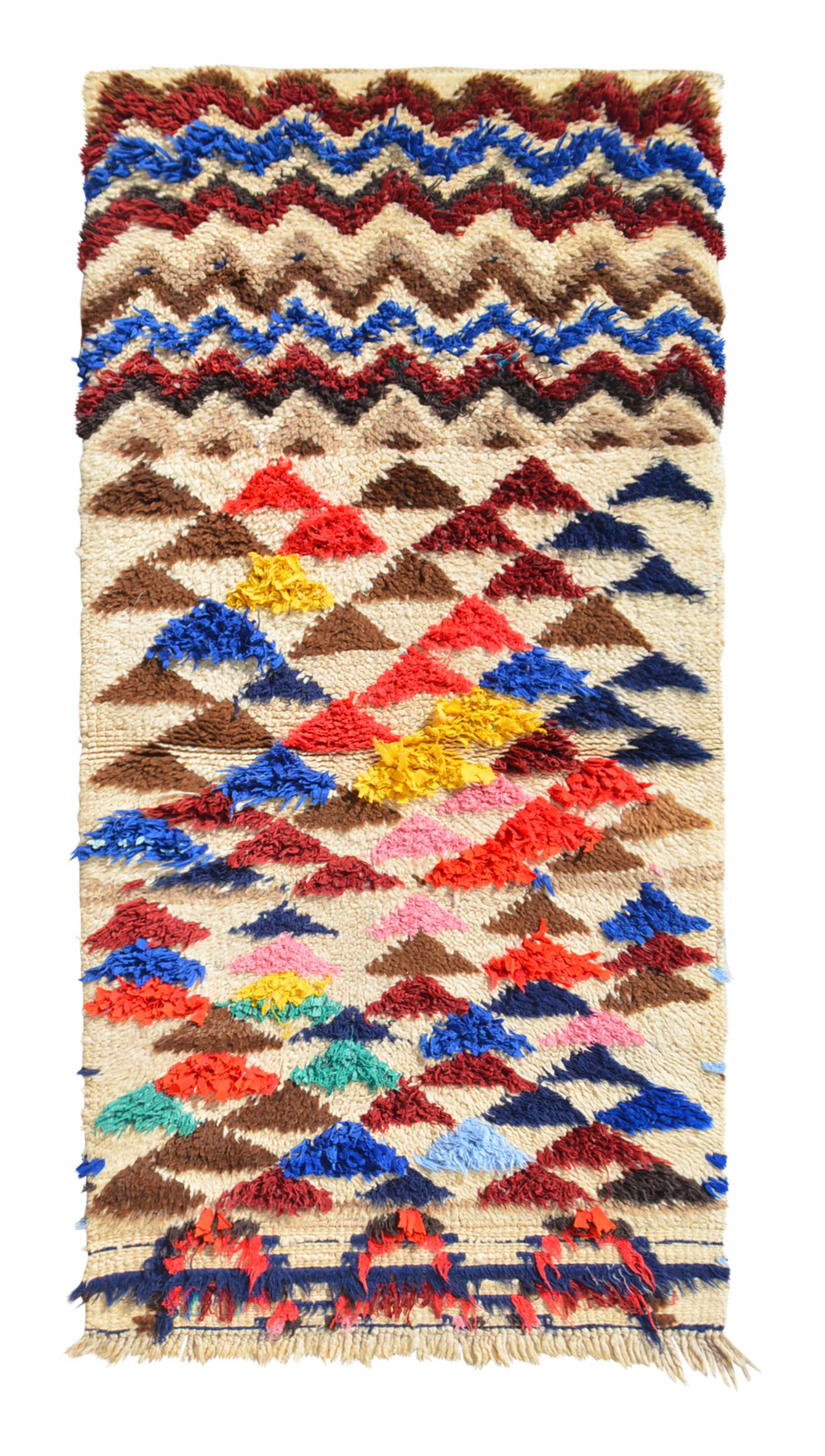 Vintage Moroccan Rug Vintage Art Deco Rugs - Vintage Mexican Rugs - Illuminate Collective illuminate collective 