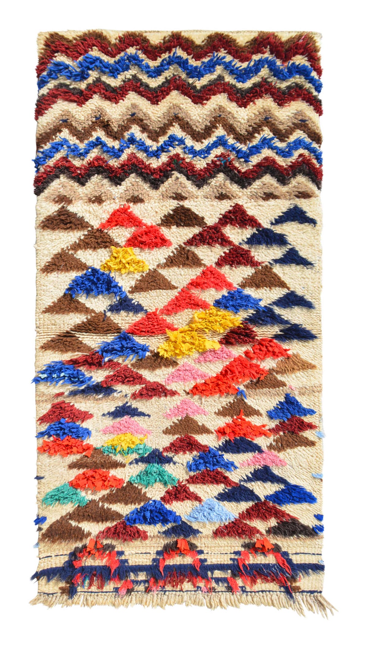 Vintage Moroccan Rug Vintage Art Deco Rugs - Vintage Mexican Rugs - Illuminate Collective illuminate collective 