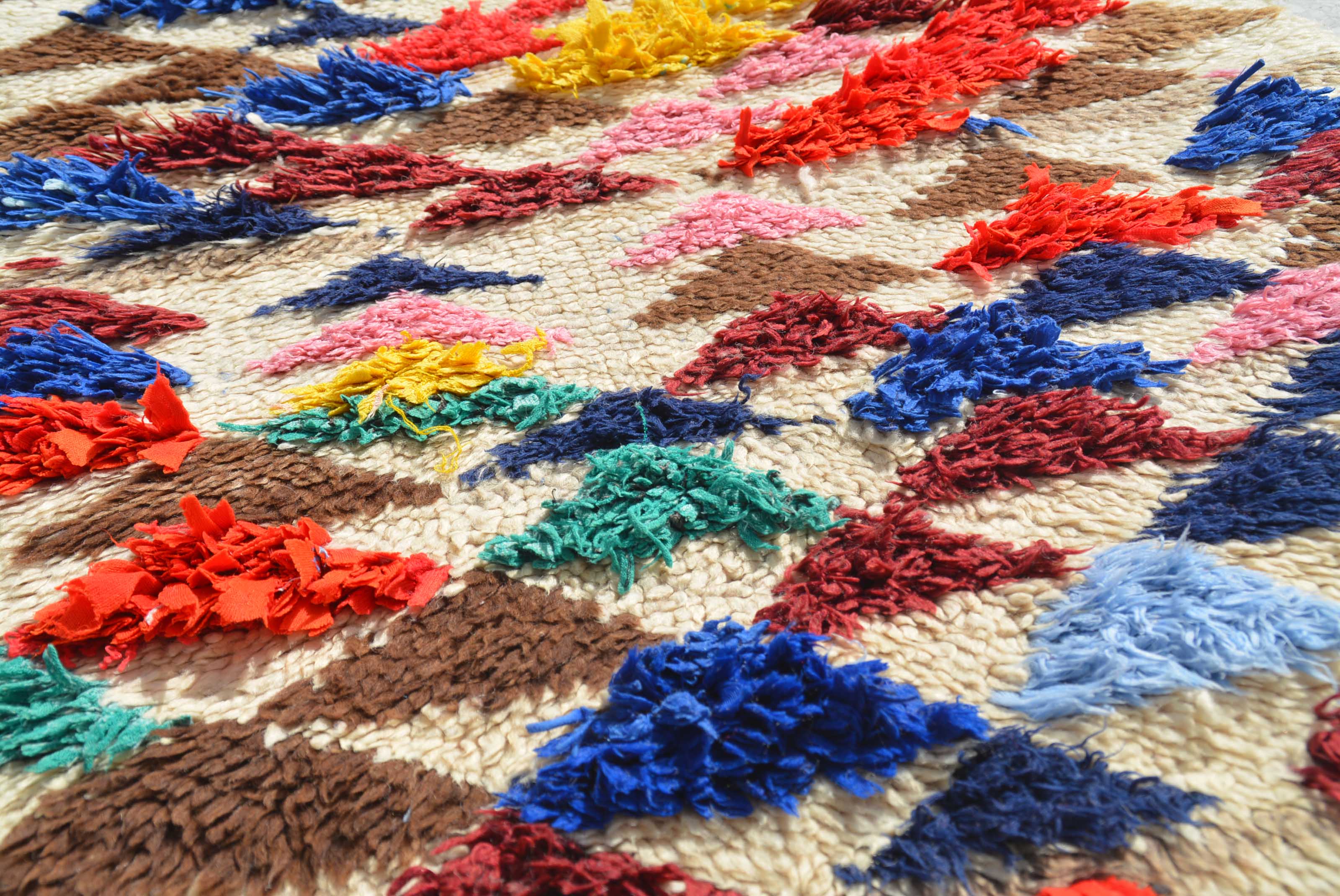 Vintage Moroccan Rug Vintage Art Deco Rugs - Vintage Mexican Rugs - Illuminate Collective illuminate collective 