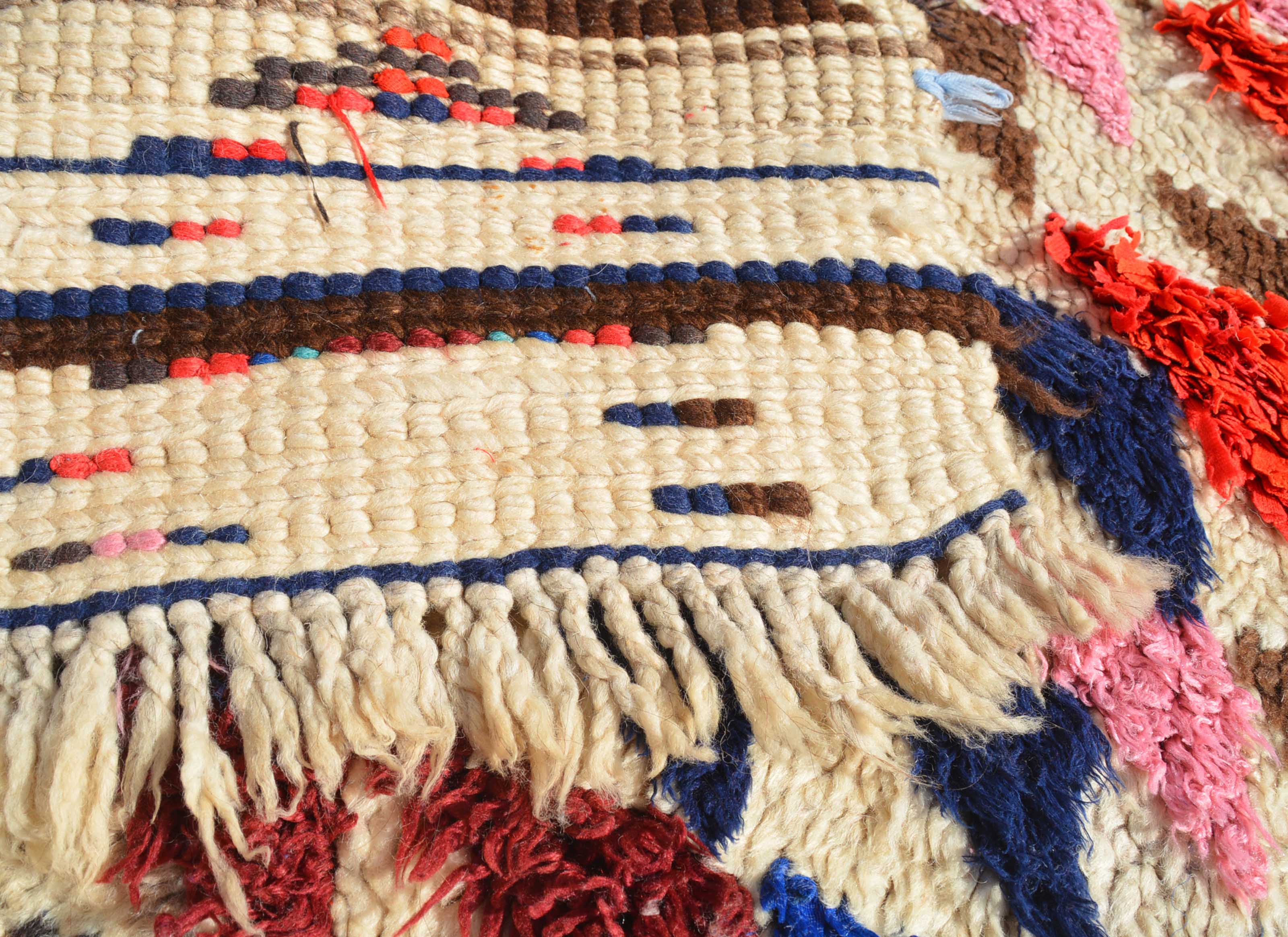 Vintage Moroccan Rug Vintage Art Deco Rugs - Vintage Mexican Rugs - Illuminate Collective illuminate collective 
