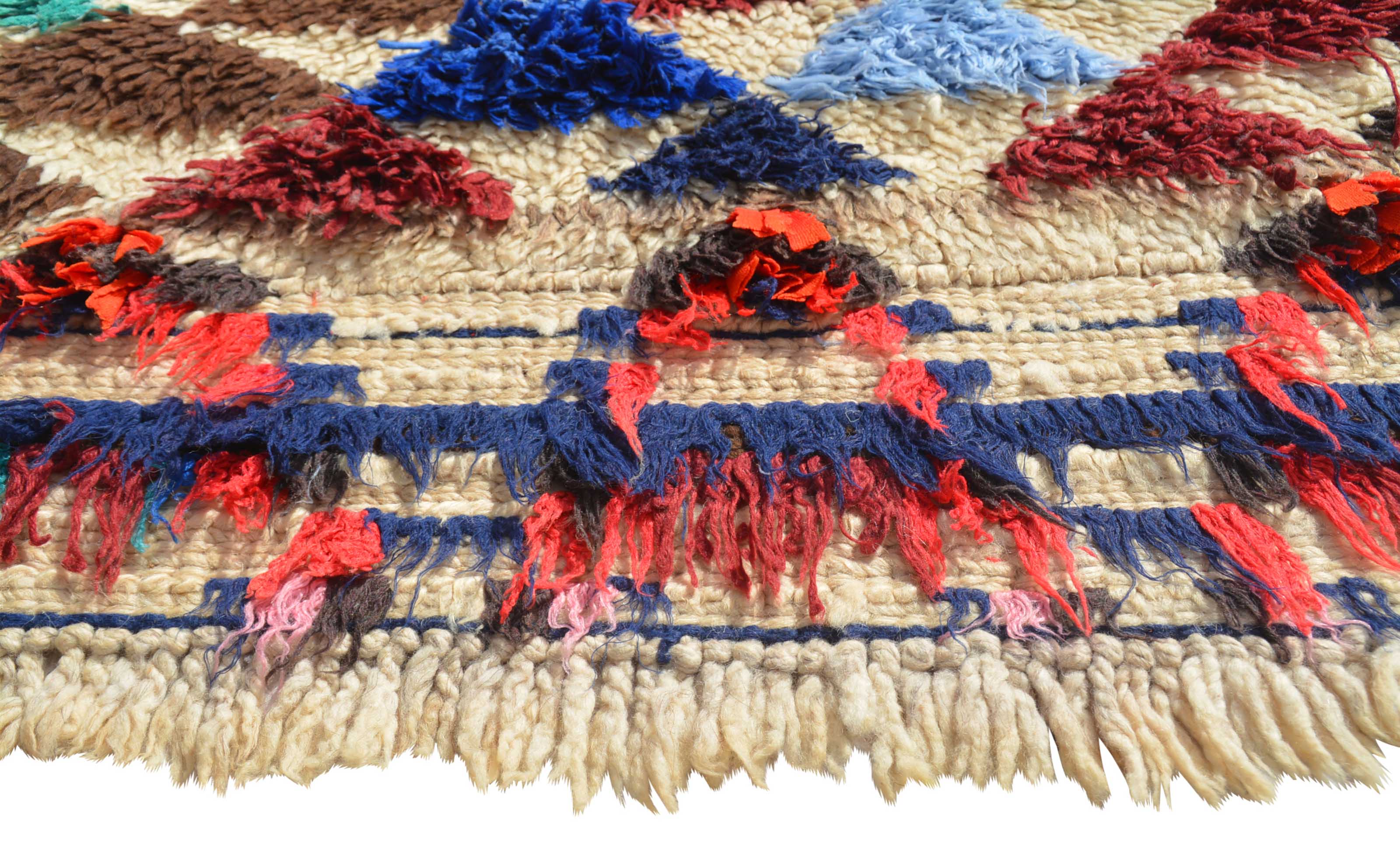 Vintage Moroccan Rug Vintage Art Deco Rugs - Vintage Mexican Rugs - Illuminate Collective illuminate collective 