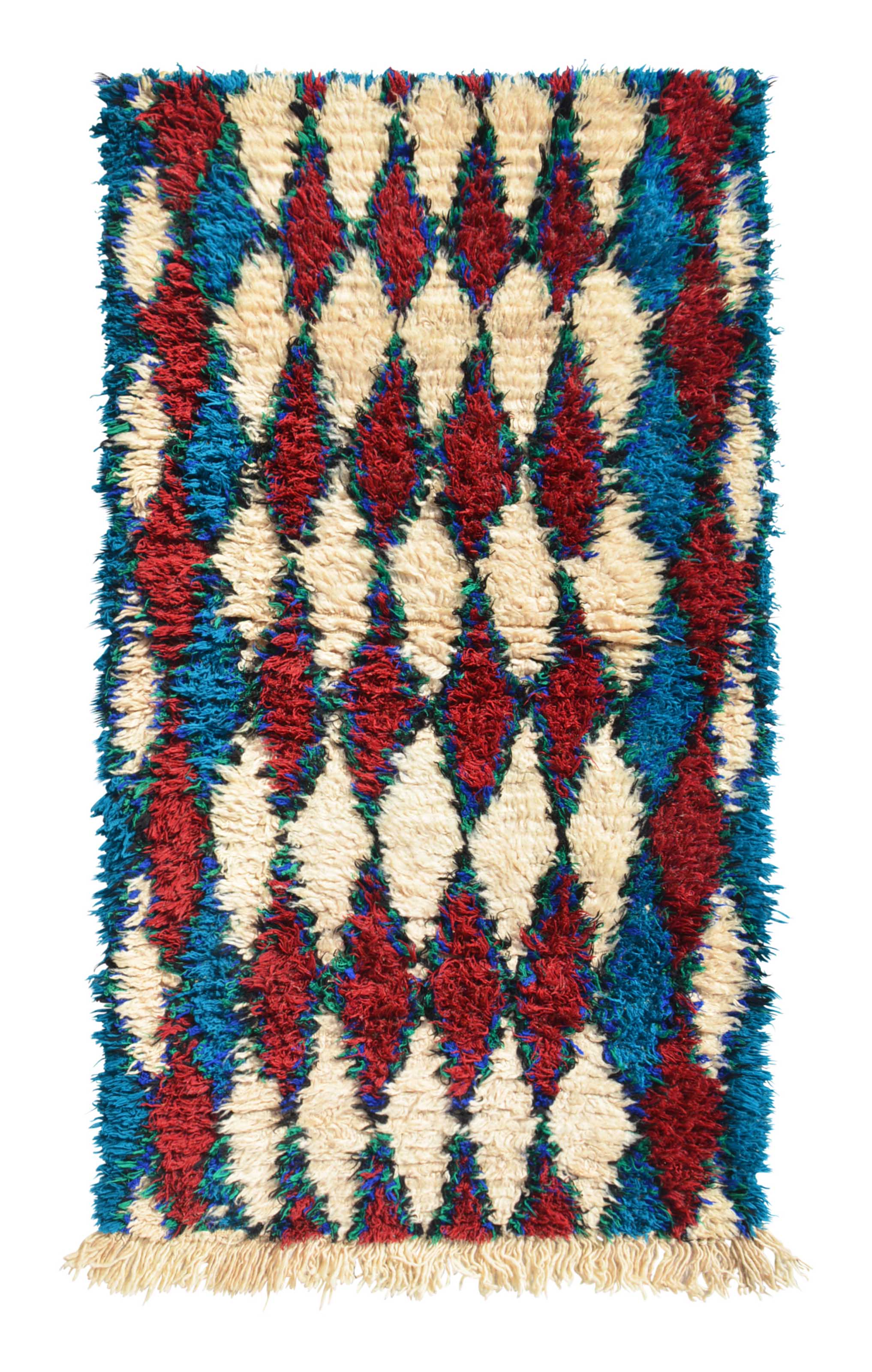 Vintage Moroccan Rug Vintage Bath Rugs - Vintage Modern Rugs - Illuminate Collective Illuminate Collective