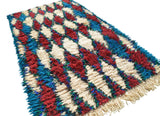 Vintage Moroccan Rug Vintage Bath Rugs - Vintage Modern Rugs - Illuminate Collective Illuminate Collective