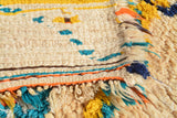 Vintage Moroccan Rug Vintage Blue Rugs | Vintage Distressed Rug illuminate collective 