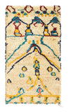 Vintage Moroccan Rug Vintage Blue Rugs | Vintage Distressed Rug illuminate collective 