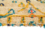 Vintage Moroccan Rug Vintage Blue Rugs | Vintage Distressed Rug illuminate collective 