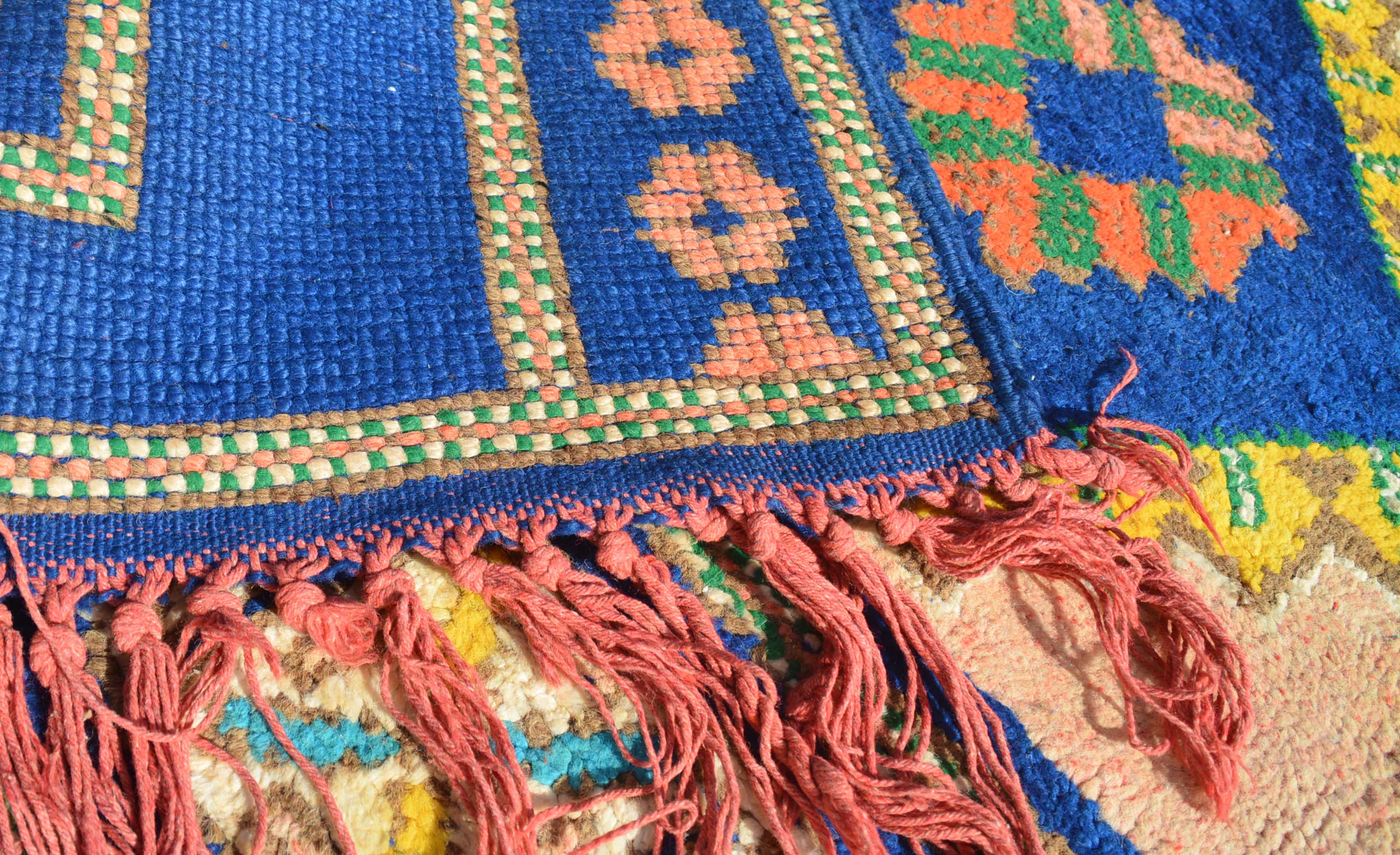Vintage Moroccan Rug Vintage Bohemian Blue Rugs for Sale – Buy Vintage Bohemian Rugs Online - Illuminate Collective Rugs illuminate collective