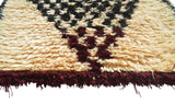 Vintage Moroccan Rug Vintage Farmhouse Rugs | Vintage Medium Size Moroccan Rug | Berber Rug | Illuminate Collective illuminate collective