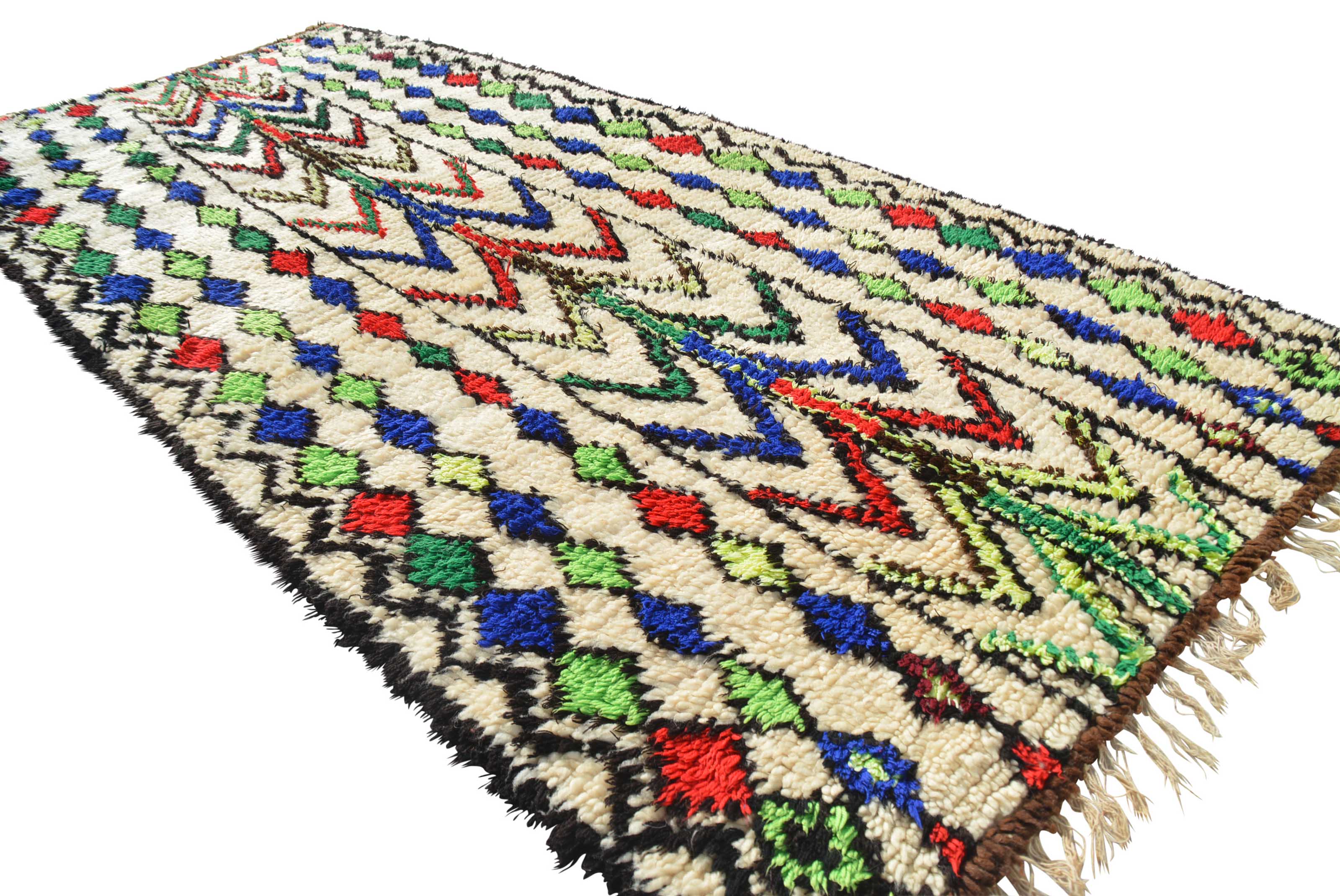 Vintage Moroccan Rug Vintage Floral Moroccan Rug Medium Size | Illuminate Collective illuminate collective 