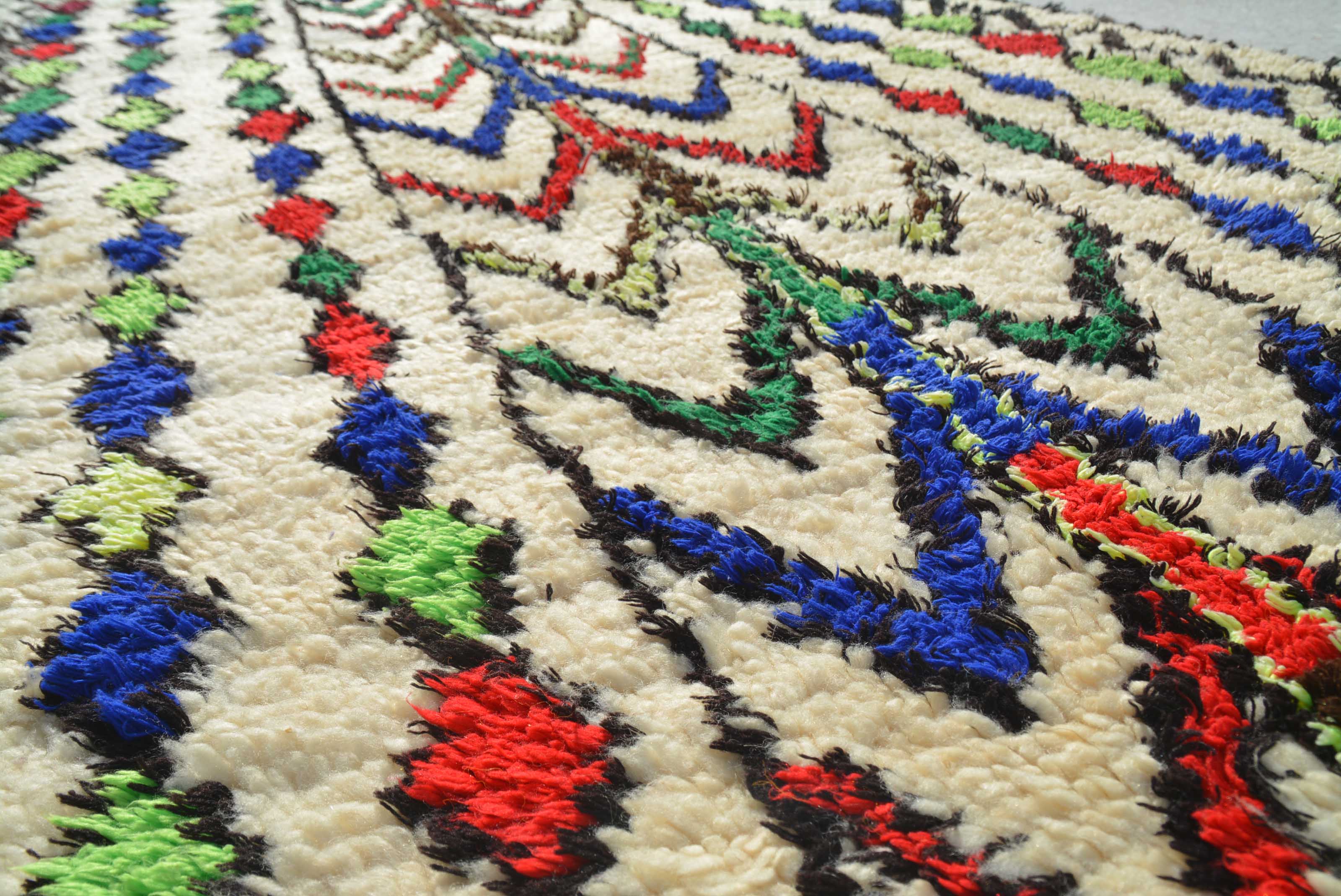 Vintage Moroccan Rug Vintage Floral Moroccan Rug Medium Size | Illuminate Collective illuminate collective 