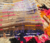 Vintage Moroccan Rug Vintage Hand Knotted Rugs Moroccan Style Rug Medium Size | Illuminate Collective illuminate collective 